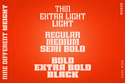 Zuck Acho, a Sans Serif Font by senzana (Thumbnail 3 of 8)