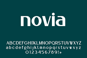 Novia Font Family