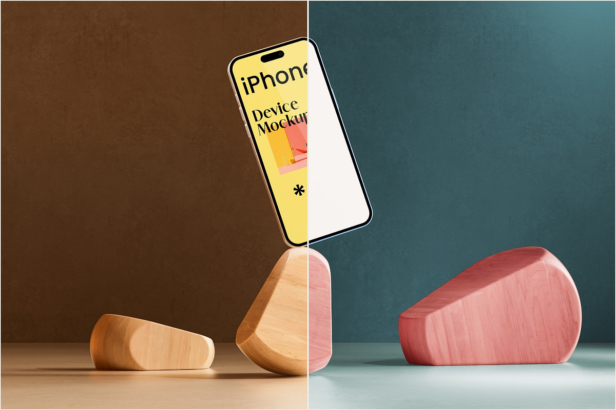 Set 04 iPhone Mockups, an iPhone Mockup by TandemStock (Photo 2 of 4)