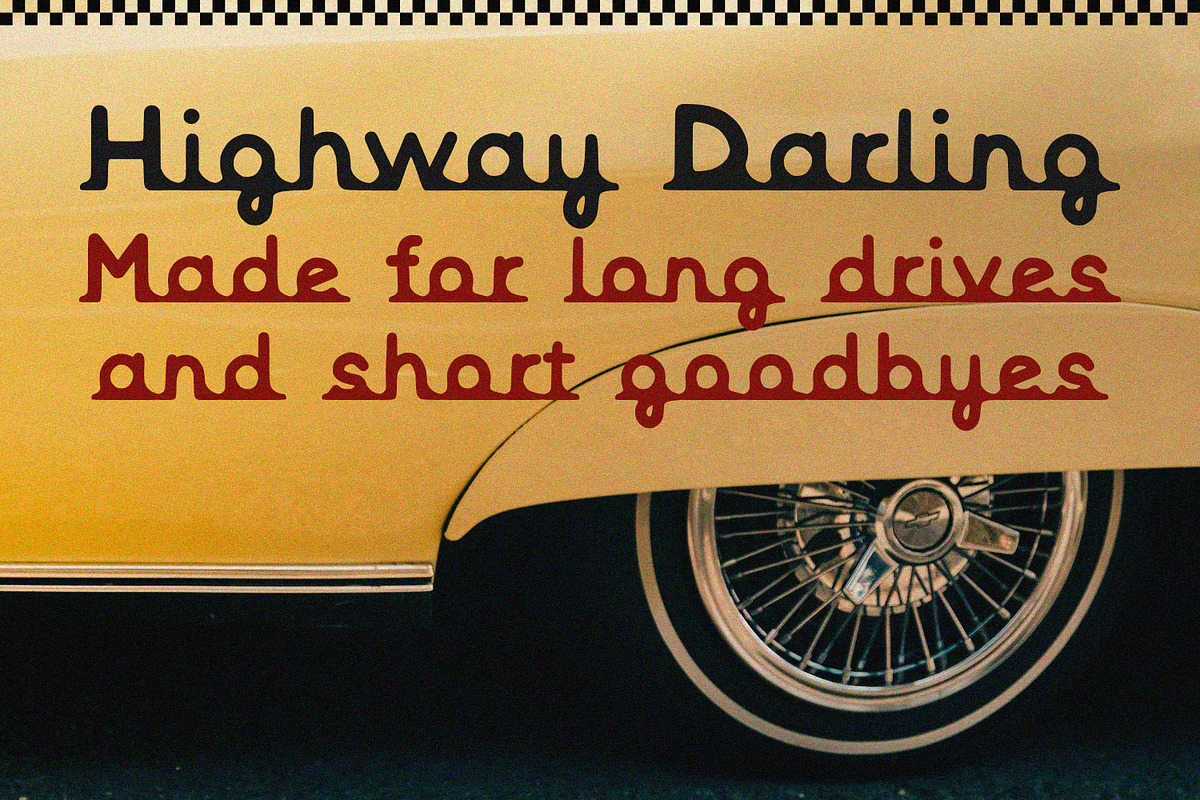 Lucky Stop Display Retro Vibe Font, a Sans Serif Font by AnMark (Photo 3 of 11)