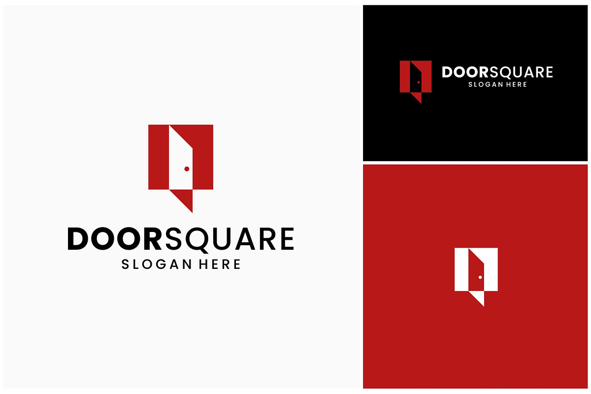 Door Square Room Interior Logo, a Branding & Logo Template by ika trisiana (Photo 2 of 2)