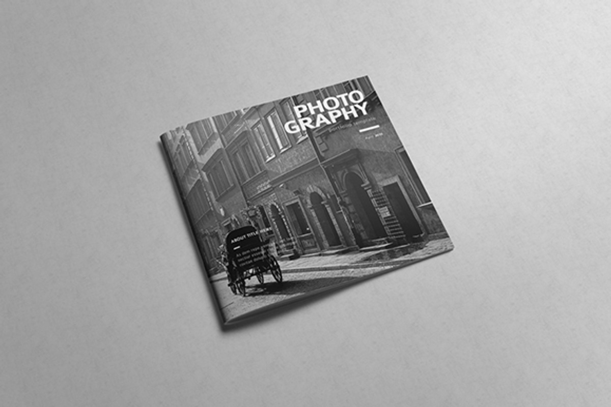 Square Portfolio Template, a Brochure Template by Thirtypath Studio (Photo 1 of 5)