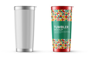 Thermos Cup Mockup