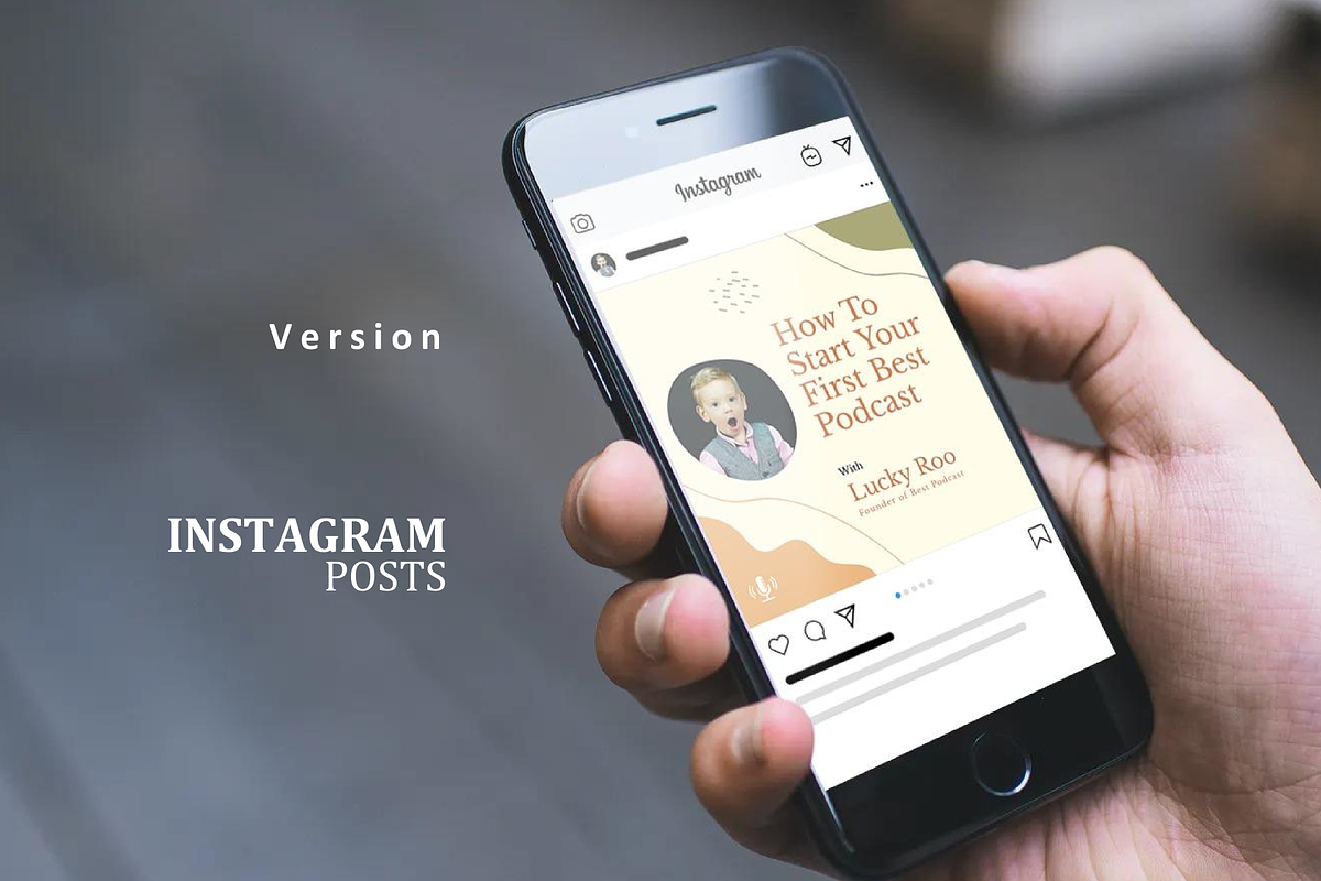 Creative podcast ig stories & post, a Social Media Template by rivatxfz (Photo 3 of 4)
