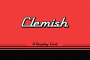 Clemish font, a Script Font by Brainware Graphic (Thumbnail 1 of 6)