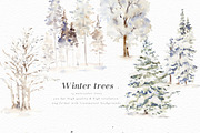 Winter Graphic Set-Christmas, a Decorative Illustration by Graphic Box (Thumbnail 5 of 10)