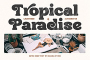 SKR - Tropical Paradise, a Serif Font by Shakira Studio (Thumbnail 1 of 10)