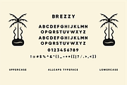 Breezy - Retro Display Font, a Sans Serif Font by HAN (Thumbnail 2 of 8)