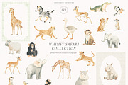 Whimsy Safari Collection, an Animal Illustration by PeDe Designs (Thumbnail 2 of 9)