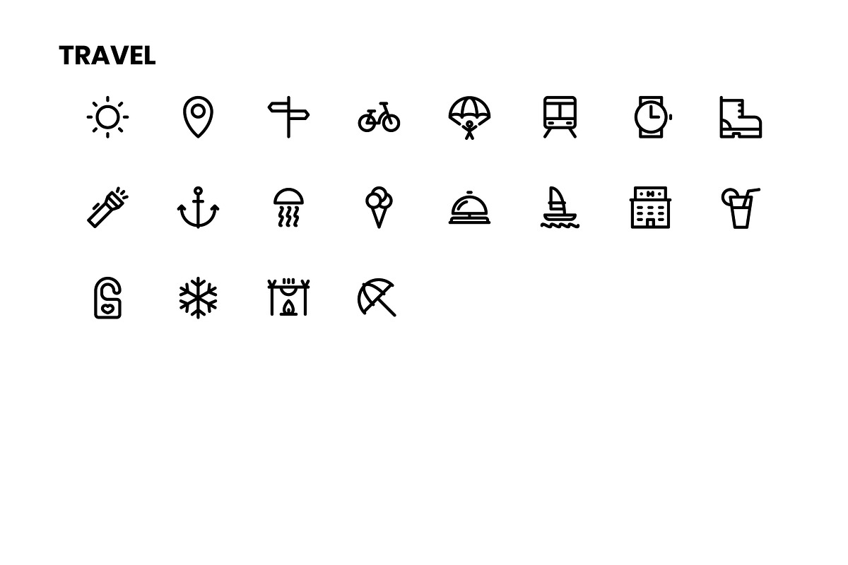 ICONIC - 400 Vector Line Icons, an Icon by RudenkoArts (Photo 13 of 15)