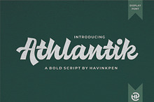 ATHLANTIK - Bold Script