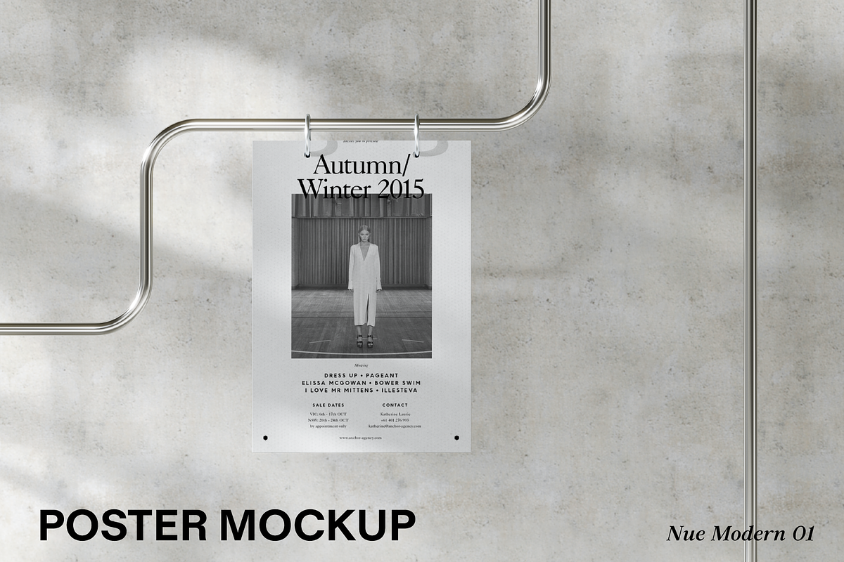 NMC - 01 Poster Mockup, a Print Template by NOMINA (Photo 1 of 3)