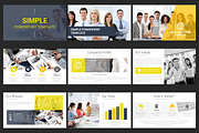 Simple PowerPoint Template, a Presentation Template by SlideArt (Thumbnail 5 of 15)