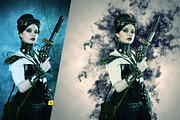 Smoke Photoshop Action preview 3