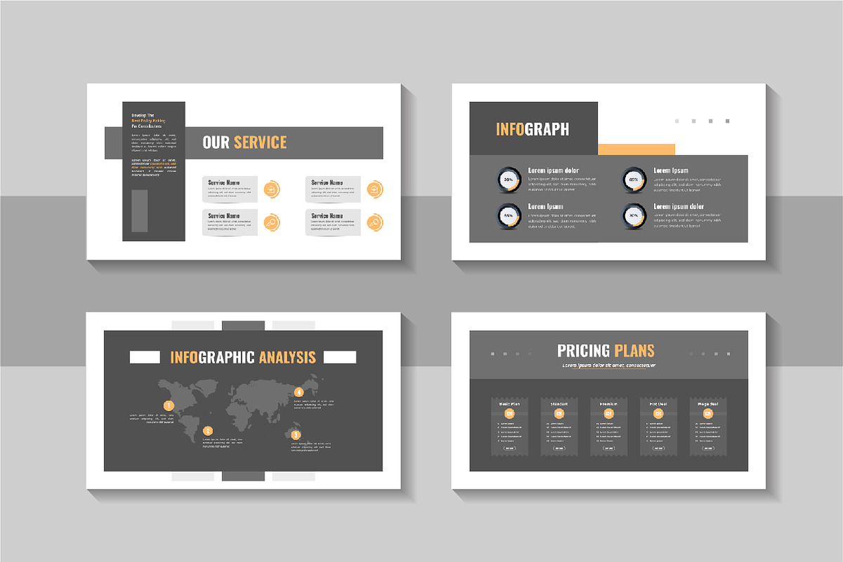 Creative Business Plan Slide Layout, a Presentation Template by Pavel_design (Photo 2 of 4)