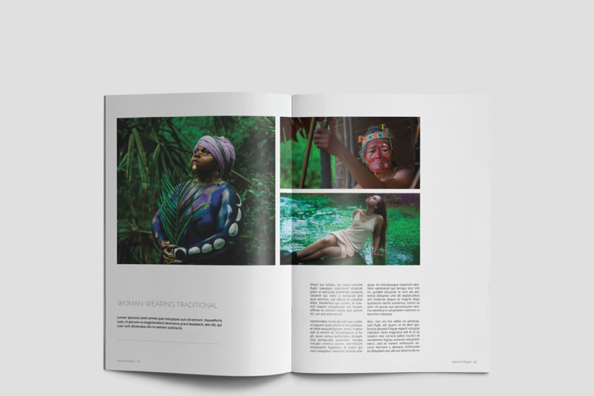 Nature Magazine, a Magazine Template by Alhaytar (Photo 15 of 15)