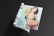 Opened Magazine Mock up, a Print Template by ItemBridge (Thumbnail 2 of 5)