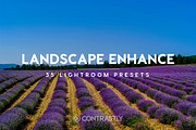 Landscape Enhance Lightroom Presets, an Action Add-On by Contrastly Shop (Thumbnail 1 of 5)