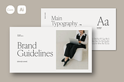 Brand Guidelines Template, a Branding & Logo Template by Mila Estudio (Thumbnail 1 of 5)