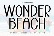 Wonder Beach, a Handwritten Font by FreshTypeINK (Thumbnail 1 of 7)