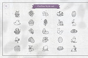 Hand Drawn Easter Seasonal Images, a Seasonal Illustration by H&C Drawings & Designs (Thumbnail 4 of 15)