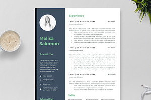 Resume Template 2 Page Budapest