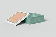 Square Shoe Box Mockup - 8 views, a Cups & Container Mockup by Illusiongraphic (Thumbnail 7 of 20)