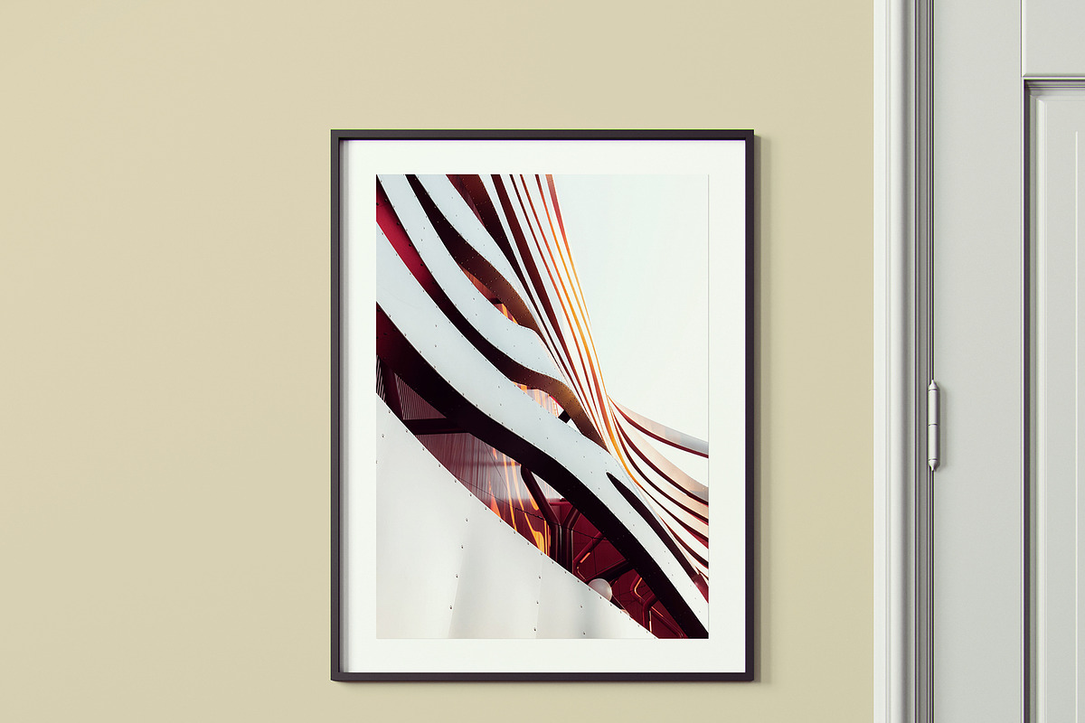 Poster Frame Mockup, a Print Template by 2dsight (Photo 4 of 6)