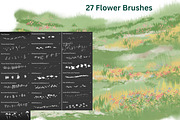 Nature Procreate Brushset, a Brush Add-On by ArtbyHien (Thumbnail 2 of 5)