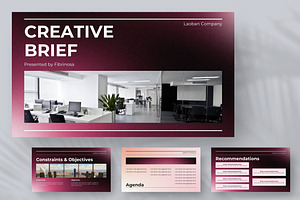 Creative Brief Keynote Template, a Presentation Template by FIBRINOSÄ