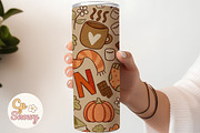 Cozy Autumn Seamless Pattern, a Texture Illustration by CpSnowy (Thumbnail 3 of 5)