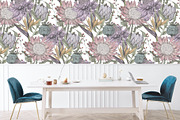 Luxury Sketchy Floral Vintage, a Pattern Graphic by Alisa Fimen Design (Thumbnail 8 of 11)