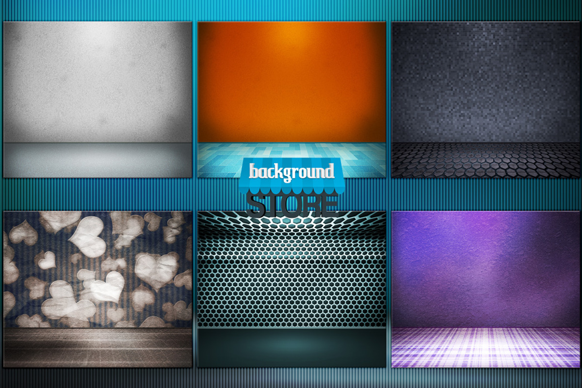 Interior Backgrounds Bundle preview 4