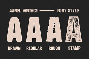 Arnel Vintage Font