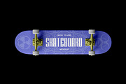 Skateboard Mockup with Wheels, a Product Mockup by Design Squad (Thumbnail 1 of 4)