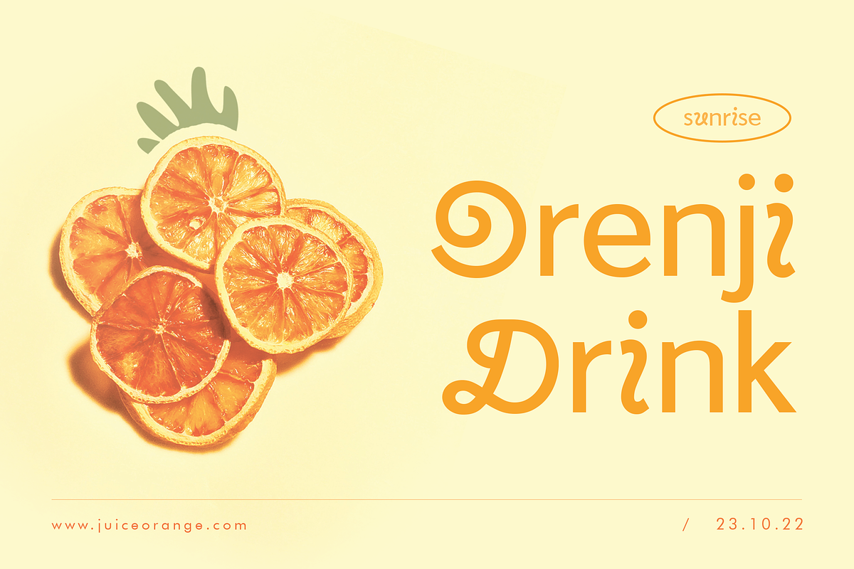 Quality Sunrise, a Sans Serif Font by Typia Nesia (Photo 10 of 12)