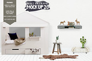 Kids Room Wall/Frame Mock Up 20, a Print Template by Whimsicality (Thumbnail 1 of 6)