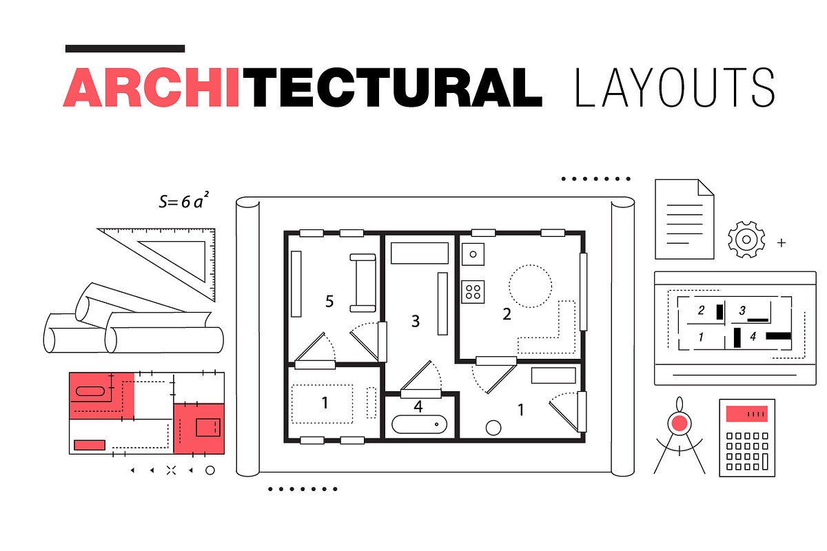 Architectural layouts, a Household Mockup by Vladimir Vihrev (Photo 3 of 12)
