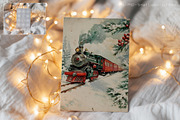 Twinkle Season Christmas Card Mockup, a Product Mockup by NikiArts (Thumbnail 5 of 9)