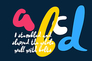 Catyyfox fresh & superfunny font, a Script Font by popskraft (Thumbnail 6 of 7)