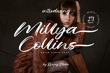 Millya Collins Brush Script Font