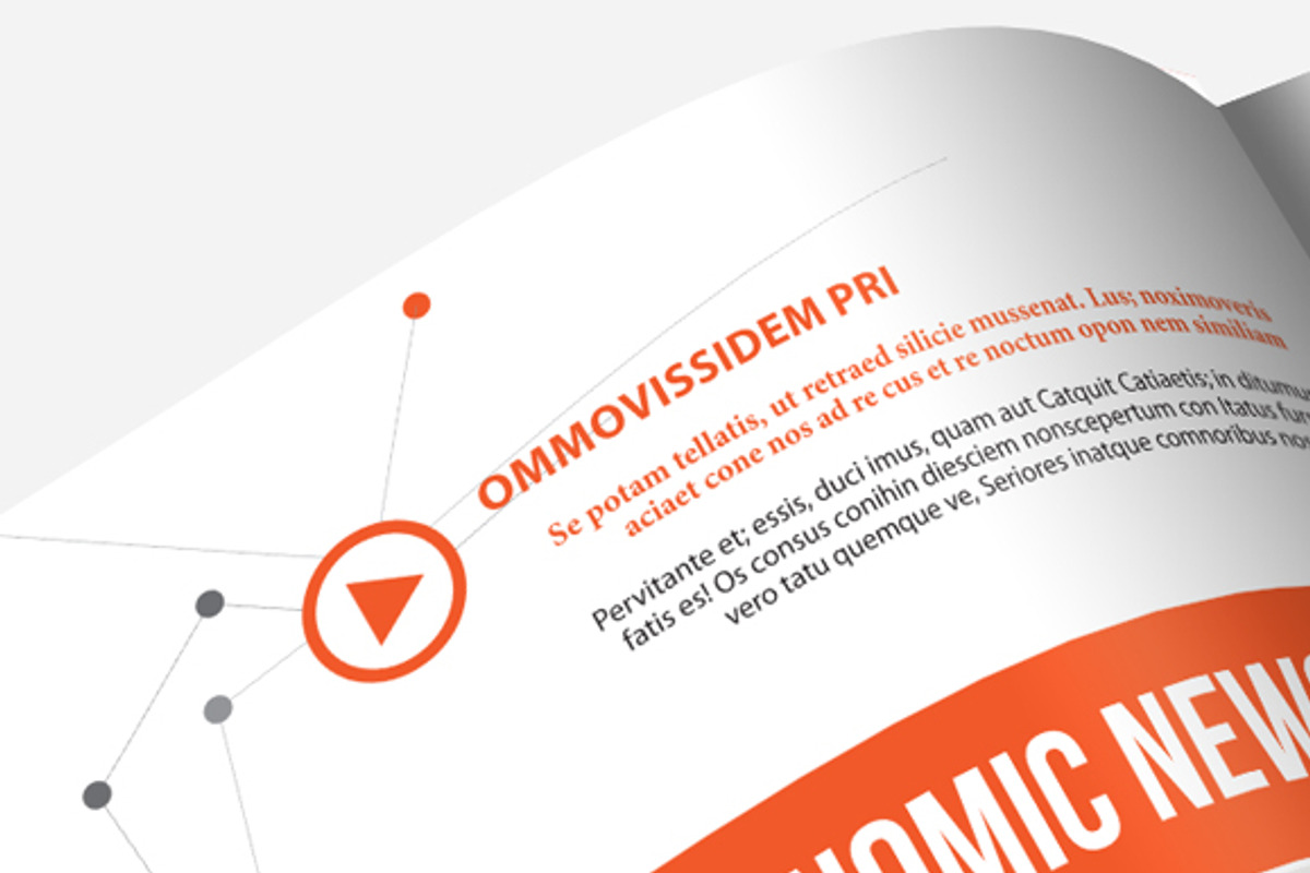 Annual Report & Brochure, a Brochure Template by Templatepickup (Photo 2 of 5)