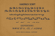 Handpack Font Collections (+EXTRA), a Sans Serif Font by Sarid Ezra (Thumbnail 9 of 9)