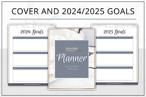 Planner Canva - Modern Gold