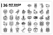 3,600 Icons x3 Styles, an Outline Icon by monkik (Thumbnail 233 of 299)