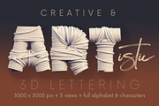 Cable - 3D Lettering, a Graphic by MIIM (Thumbnail 5 of 8)