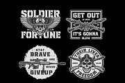 Defront Stencil Font, a Sans Serif Font by RantautypeStudio (Thumbnail 10 of 15)