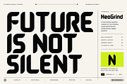 NeoGrind – Futuristic Display Font, a Serif Font by Wow Magic (Thumbnail 5 of 5)