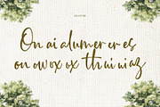 Mains Douces - Handwritten Script, a Script Font by Inviline.co (Thumbnail 8 of 10)