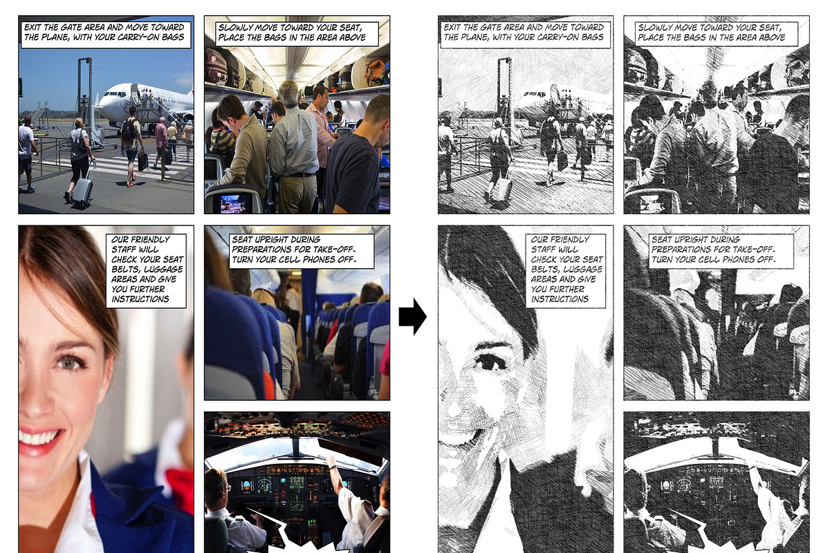Illustrated Comic Book Generator, an Action Add-On by the little wonder shop (Photo 4 of 5)